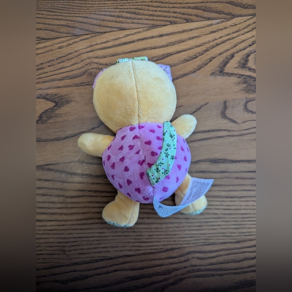 Karen Katz plush kitty cat rattle. little simon. 6 inches.EUC. 2008. - Picture 3 of 4